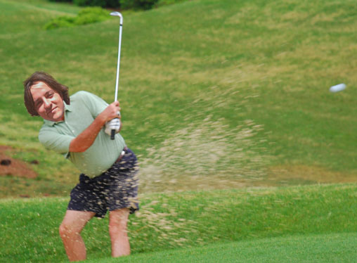 Chason, out of the sand!